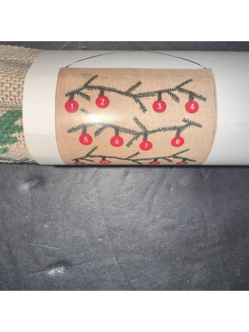 IKEA VINTERFINT Advent Calendar Wall Hanging by Synnöve Mork 24 Days Burlap